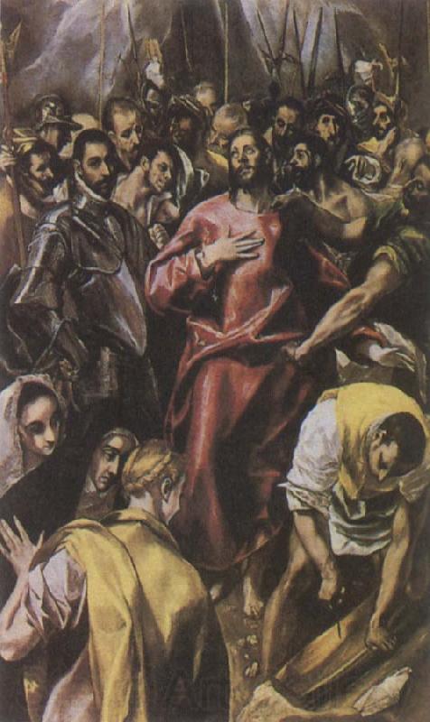 El Greco El Espolio Spain oil painting art